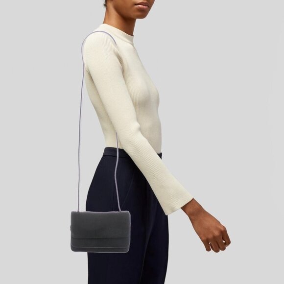 Stuart Weitzman Green Pony Hair Crossbody Bag - Picture 11 of 12